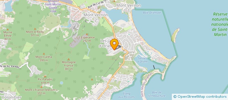 localisation de l'entreprise DREAM MARCEL  SAINT MARTIN