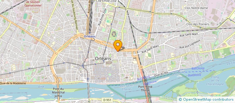 localisation de l'entreprise DREAM MARKET à ORLEANS