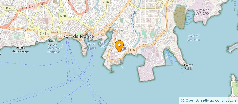 localisation de l'entreprise DREAM MASTER WI à FORT-DE-FRANCE