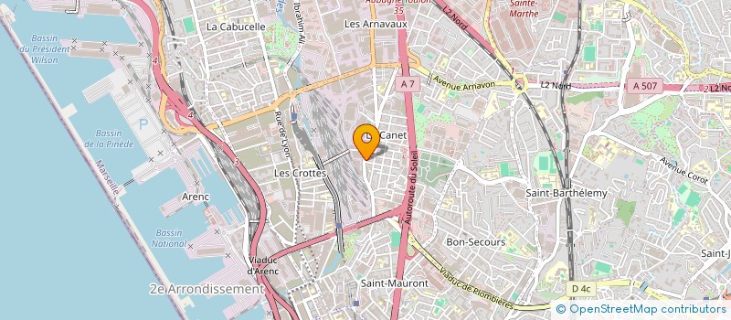 localisation de l'entreprise DREAM MAT ET TOM à MARSEILLE
