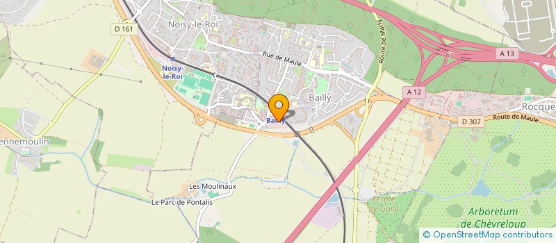 localisation de l'entreprise DREAM ON CORPORATION à BAILLY