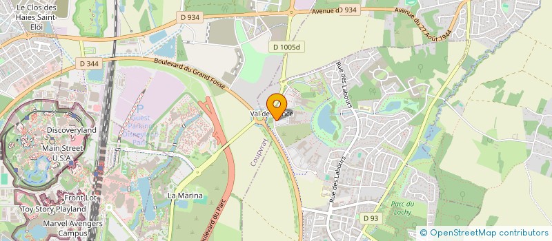 localisation de l'entreprise DREAM OPCO  MAGNY-LE-HONGRE