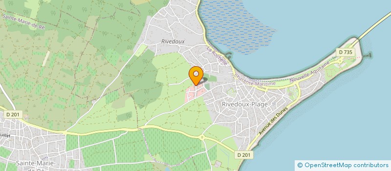 localisation de l'entreprise DREAM POOL  RIVEDOUX-PLAGE