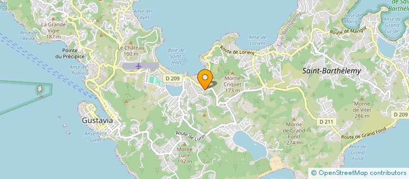 localisation de l'entreprise DREAM READYCASH à SAINT-BARTHELEMY