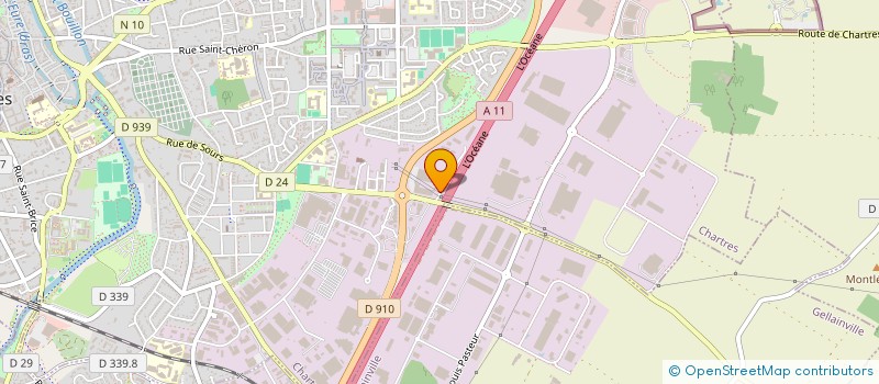 localisation de l'entreprise DREAM RENT  CHARTRES