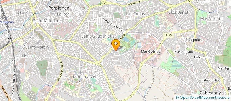 localisation de l'entreprise DREAM'S  PERPIGNAN