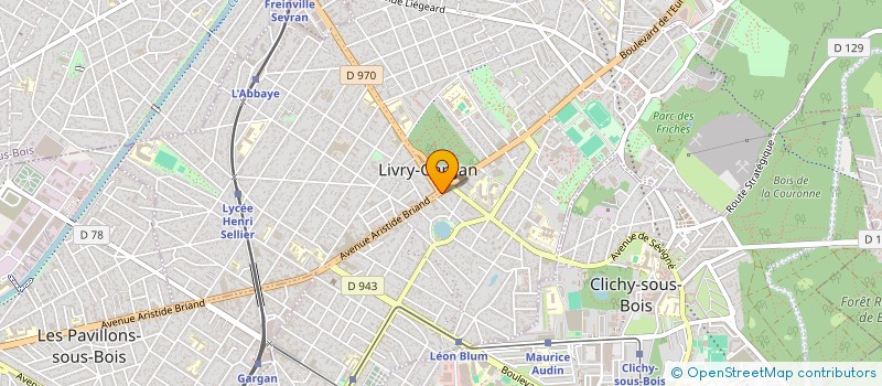 localisation de l'entreprise DREAM S à LIVRY GARGAN