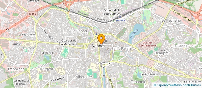 localisation de l'entreprise DREAM'S à VANNES