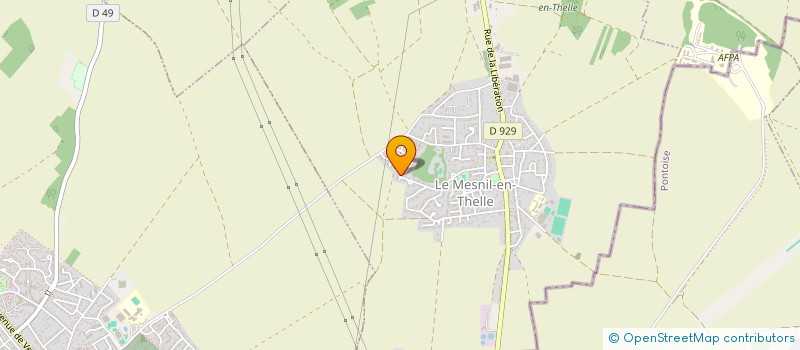 localisation de l'entreprise DREAM'S DRIVER  LE MESNIL-EN-THELLE