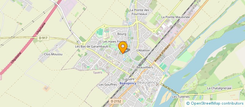 localisation de l'entreprise DREAM'S KEEPER  BEAUGENCY