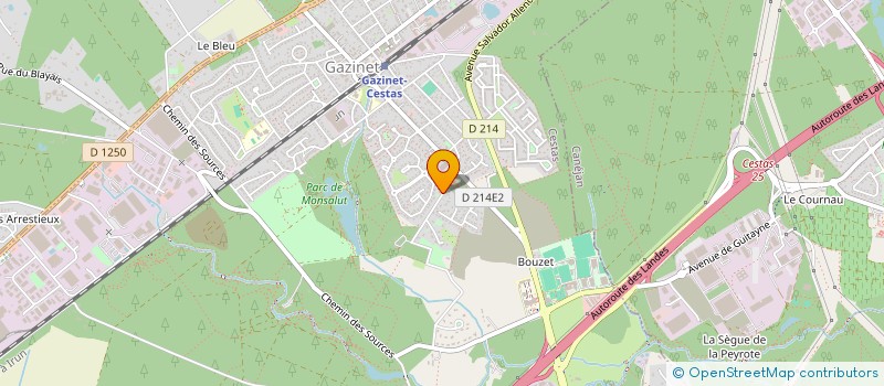 localisation de l'entreprise DREAM'S MUSIC  CESTAS