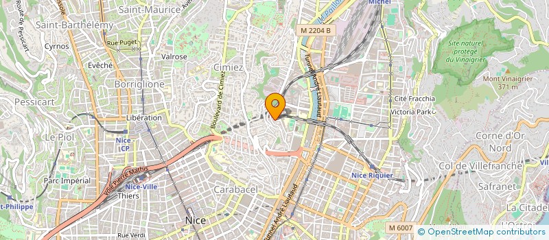 localisation de l'entreprise DREAM SEA COMPAGNIE à NICE