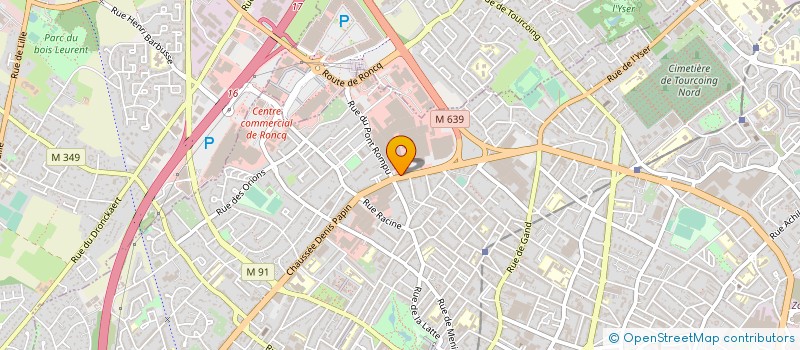 localisation de l'entreprise DREAM SERVICES à TOURCOING