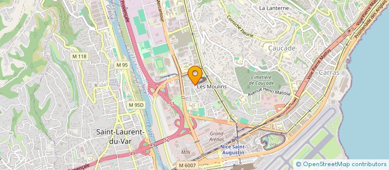 localisation de l'entreprise DREAM SERVICES PACA 06  NICE