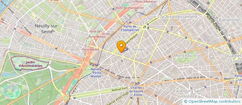 localisation de l'entreprise DREAM SEVEN PARIS  PARIS