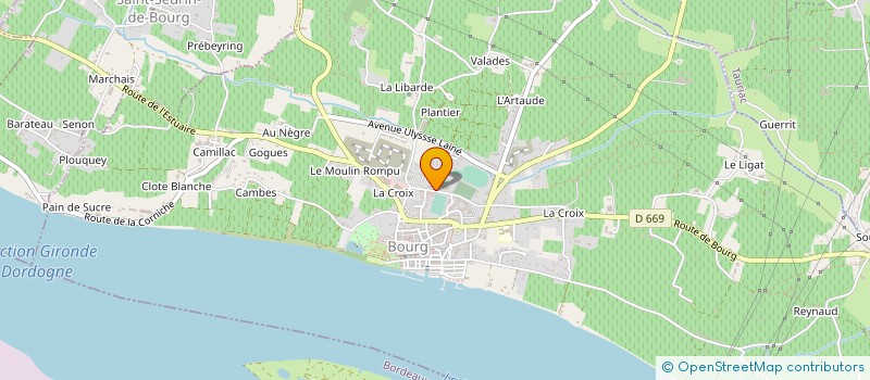 localisation de l'entreprise DREAM T.E.A.M à BOURG