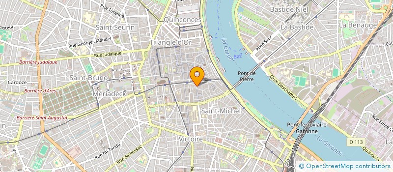 localisation de l'entreprise DREAM TEAM à BORDEAUX