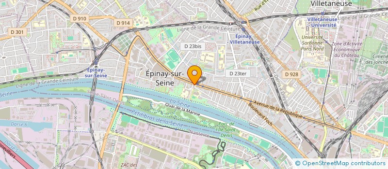localisation de l'entreprise DREAM TEAM II à EPINAY-SUR-SEINE