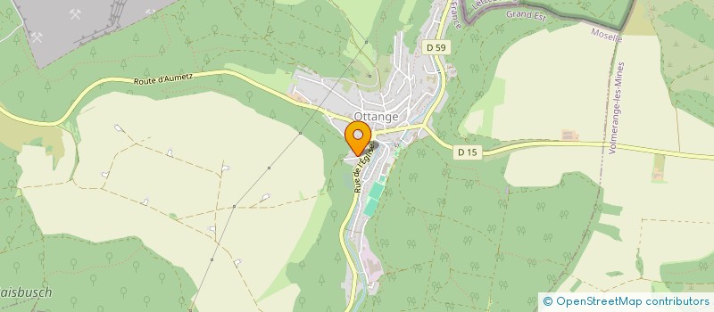 localisation de l'entreprise DREAM TEAM PERE ET FILS  OTTANGE