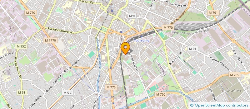 localisation de l'entreprise DREAM TECH à TOURCOING