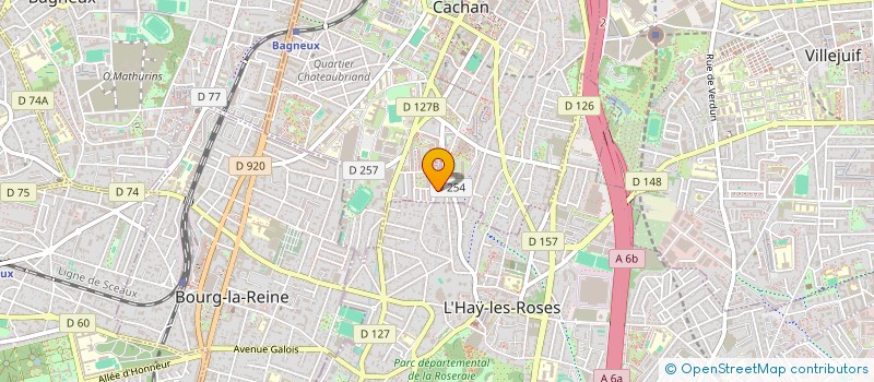 localisation de l'entreprise DREAM TIME  CACHAN