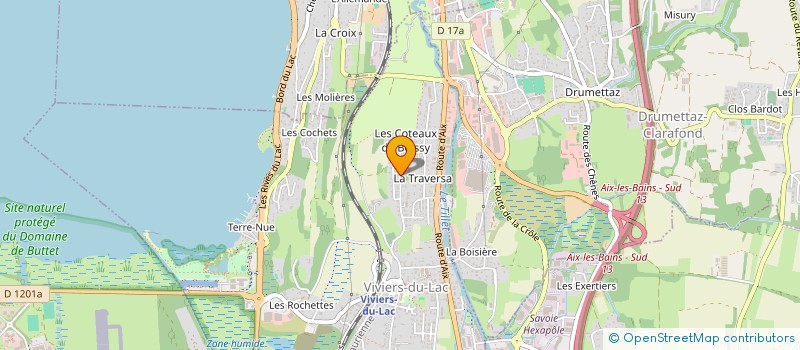 localisation de l'entreprise DREAM TOUR  DRUMETTAZ-CLARAFOND