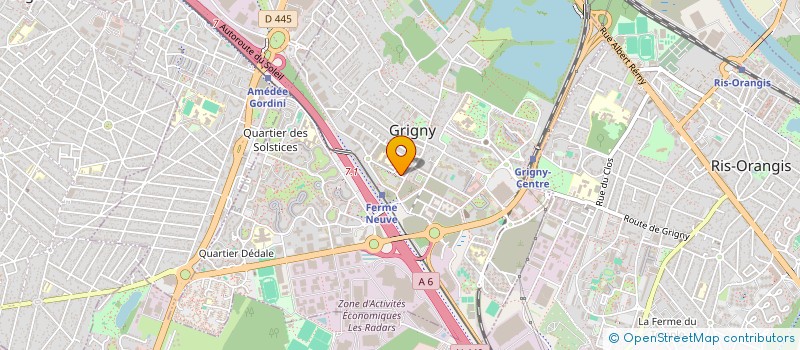 localisation de l'entreprise DREAM TRANS SERVICES à GRIGNY