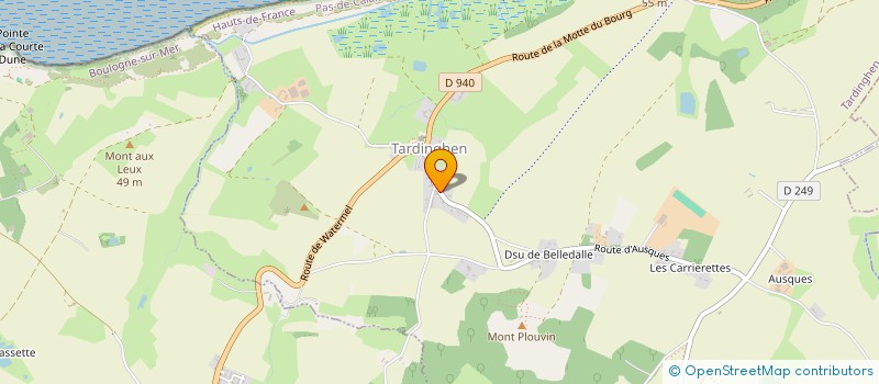 localisation de l'entreprise DREAM TYM  TARDINGHEN