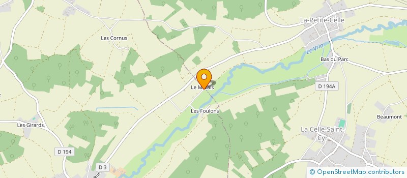 localisation de l'entreprise DREAM YOUR TEAM  PRECY-SUR-VRIN