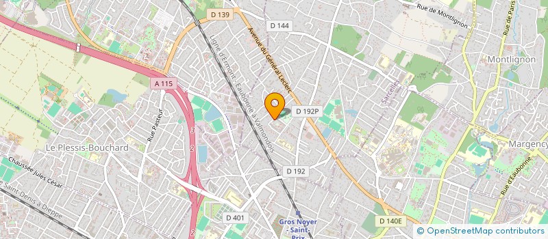 localisation de l'entreprise DREAM'Z CAR à SAINT-PRIX