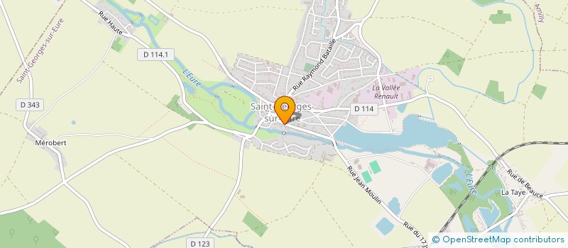 localisation de l'entreprise DREAM'ZELLES à COURVILLE-SUR-EURE
