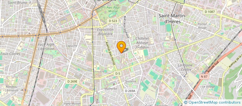localisation de l'entreprise DREAM-ZONE  GRENOBLE