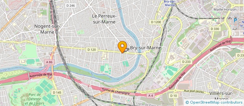 localisation de l'entreprise DREAMAZUR  LE PERREUX-SUR-MARNE