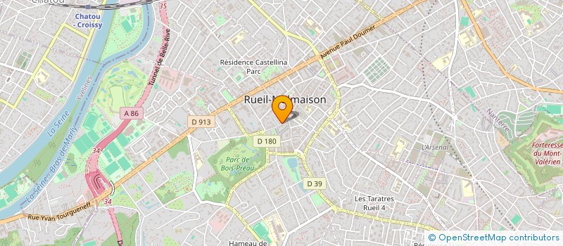 localisation de l'entreprise DREAMBOX AGENCY à RUEIL-MALMAISON