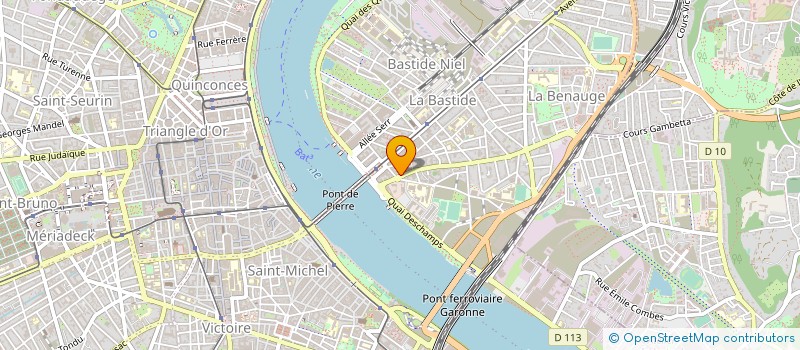localisation de l'entreprise DREAMCLIC à BORDEAUX