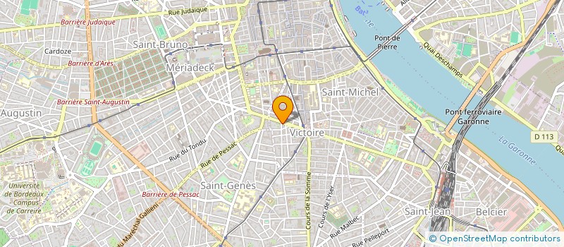 localisation de l'entreprise DREAMERS  BORDEAUX