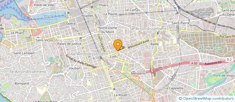 localisation de l'entreprise DREAMERS à MARSEILLE