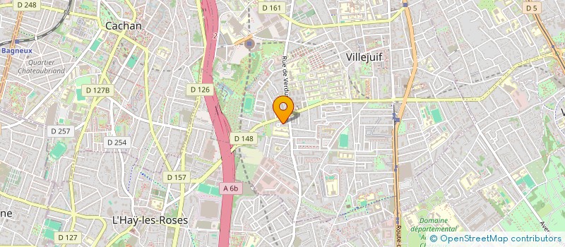 localisation de l'entreprise DREAMERS PARIS à VILLEJUIF