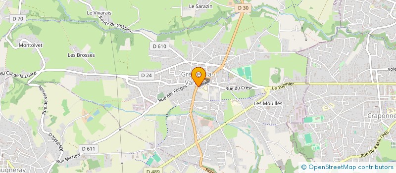 localisation de l'entreprise DREAMI'LY  GREZIEU-LA-VARENNE