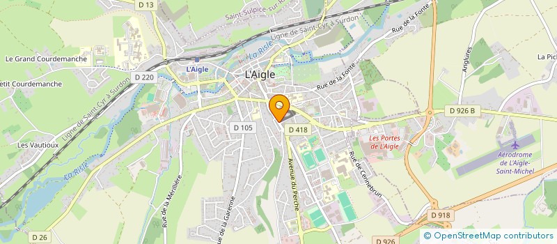 localisation de l'entreprise DREAMIN STUDIO à L'AIGLE
