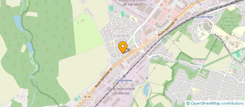 localisation de l'entreprise DREAMING FOOD  COIGNIERES