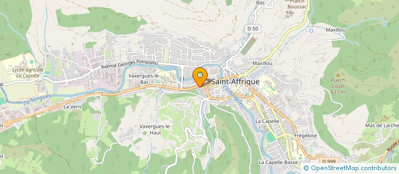 localisation de l'entreprise DREAMINVEST  SAINT-AFFRIQUE