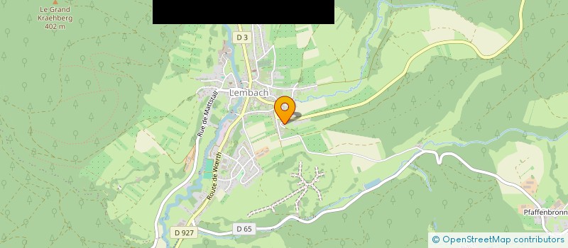 localisation de l'entreprise DREAMLIFE CONCIERGERIE  WINGEN