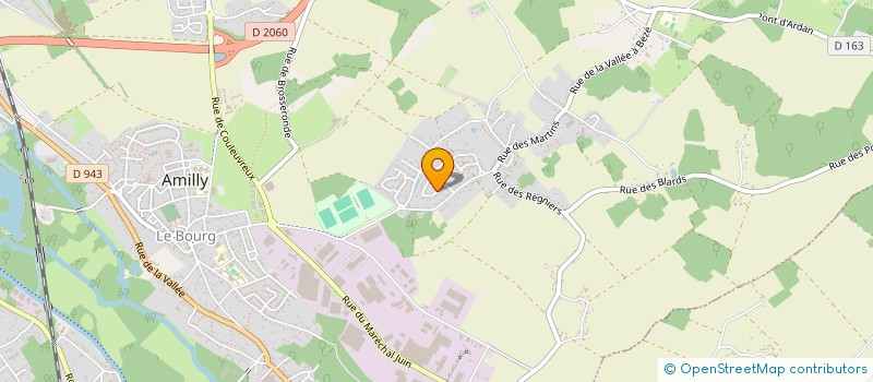 localisation de l'entreprise DREAMLOC à AMILLY