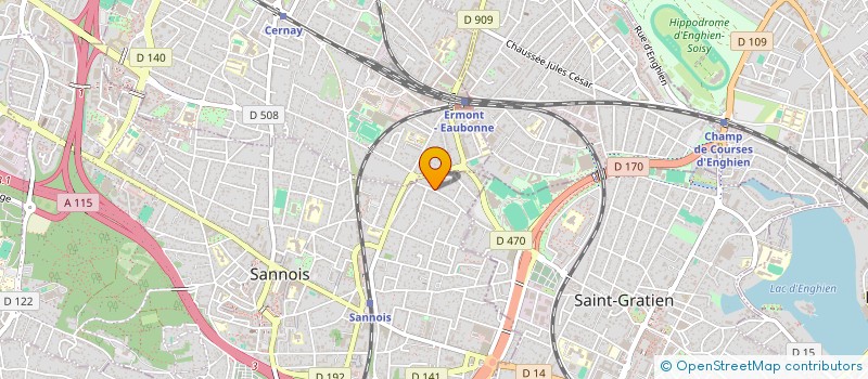 localisation de l'entreprise DREAMMO  SANNOIS