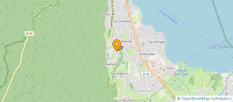localisation de l'entreprise DREAMPIC à SEVRIER