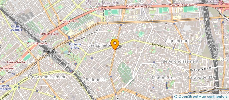 localisation de l'entreprise DREAMS  PARIS