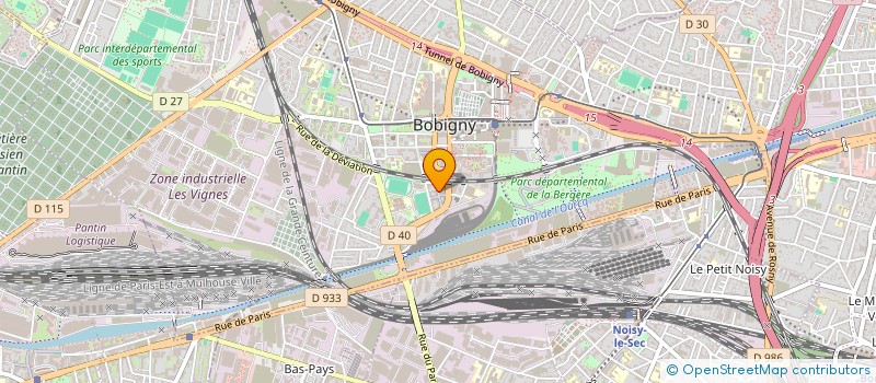 localisation de l'entreprise DREAMS TO REALITY à BOBIGNY