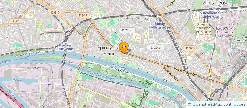 localisation de l'entreprise DREAMS WEALTH MANAGEMENT  EPINAY-SUR-SEINE