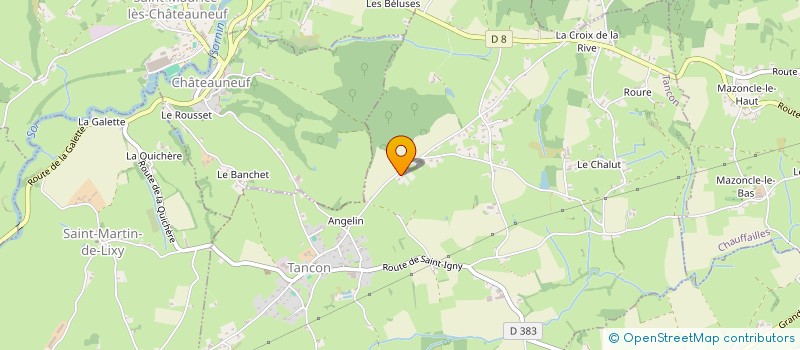 localisation de l'entreprise DREAMSEA  TANCON